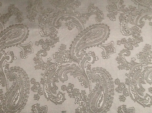A32 - Jacquard Changeant – Weiß-silber