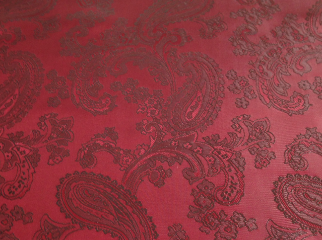 A37 - Jacquard Changeant – Bordeaux-silber