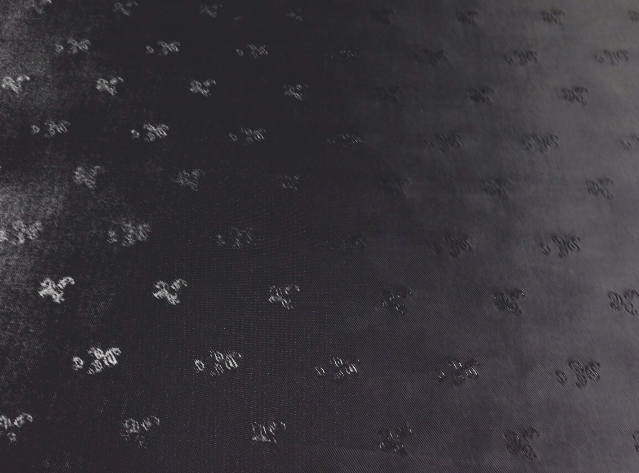 A46 - Jacquard Changeant – Schwarz 3