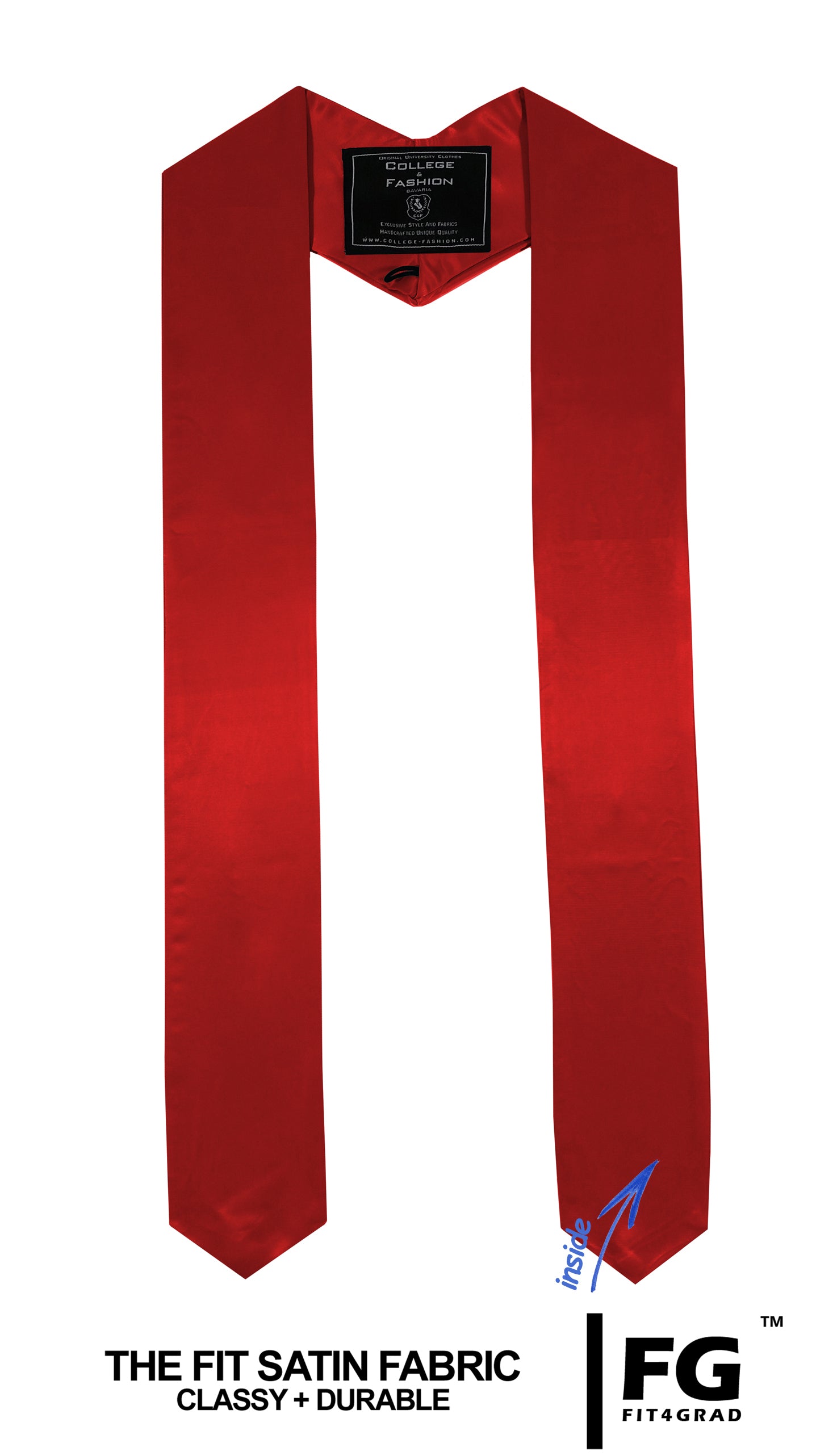 Sch�rpe Abschluss Spitz - Rueckansicht | COLLEGE FASHION
