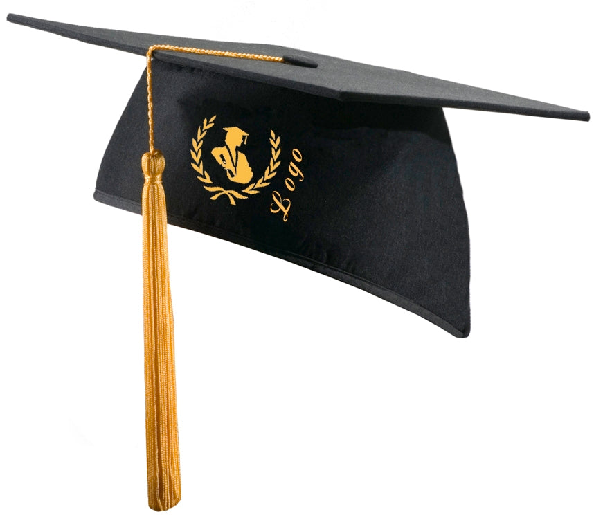 Stickerei LOGO Auf Doktorhut - Detailansicht | COLLEGE FASHION