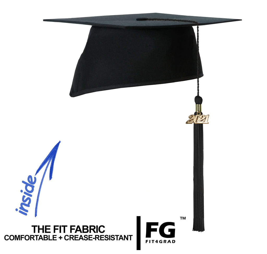 Doktorhut, Talar, Jahreszahlquaste, Sch�rpe, ELEGANT - Detailansicht | COLLEGE FASHION