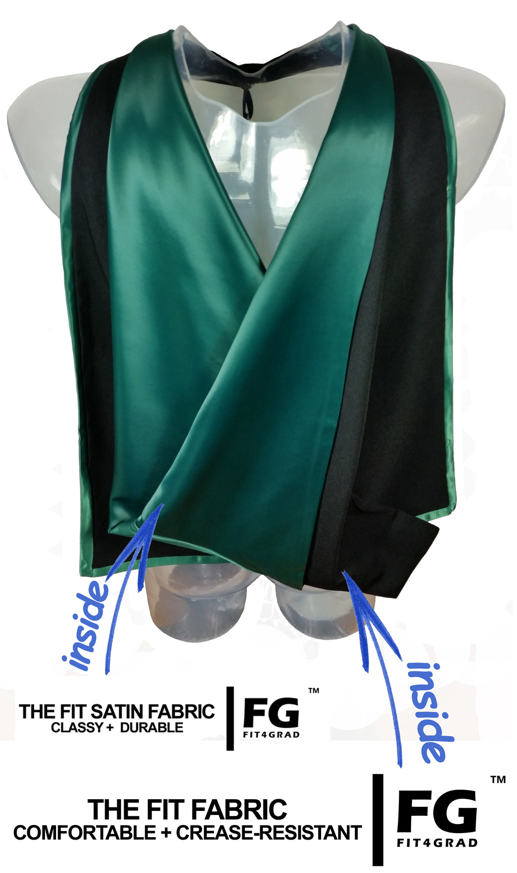 Akademischer Hood - Produktbild 5 | COLLEGE FASHION