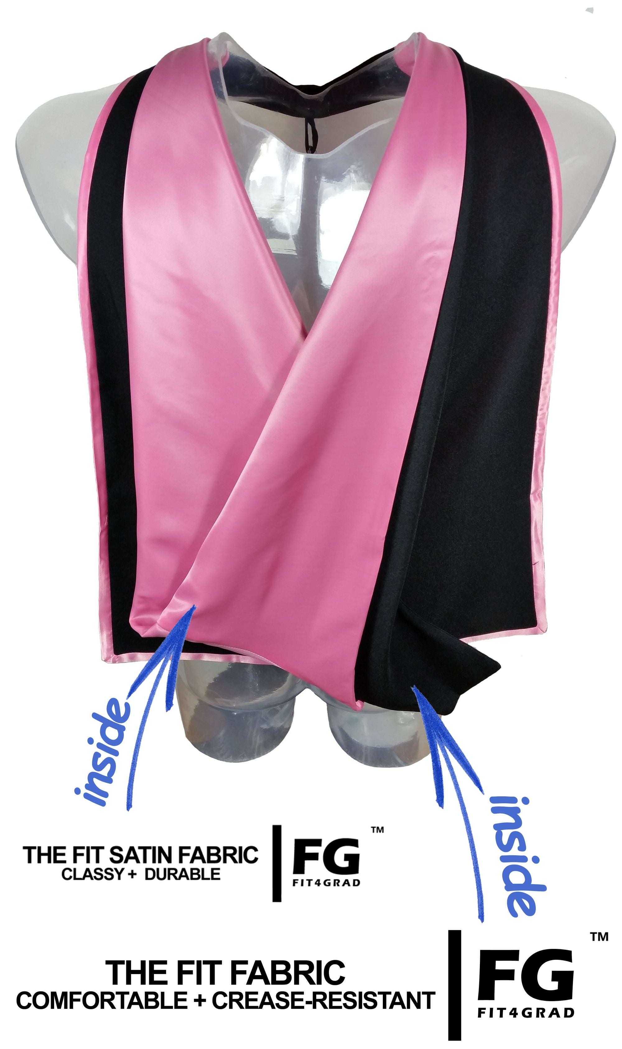Akademischer Hood - Seitenansicht | COLLEGE FASHION