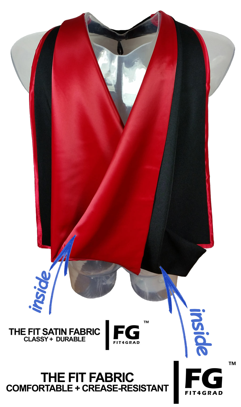 Akademischer Hood - Hauptansicht | COLLEGE FASHION