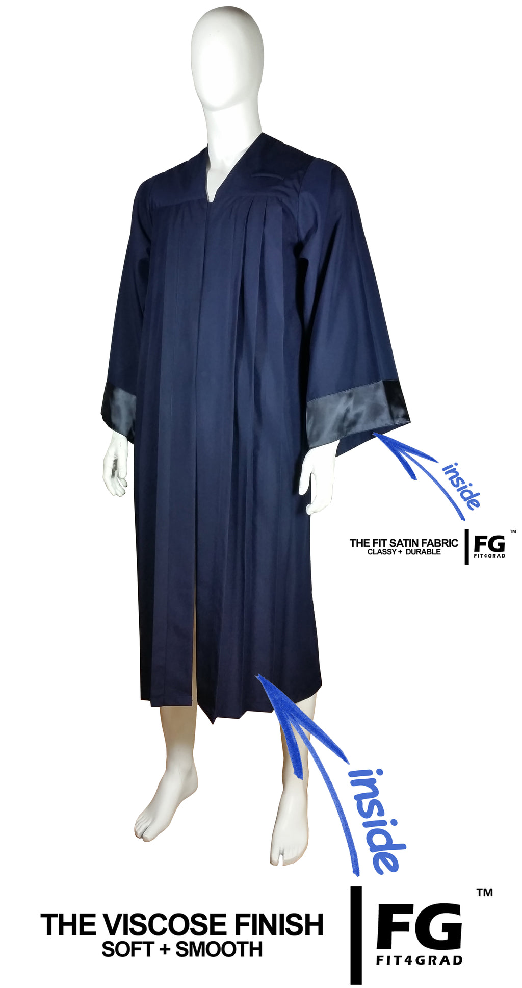 Talar, ELEGANT - Seitenansicht | COLLEGE FASHION
