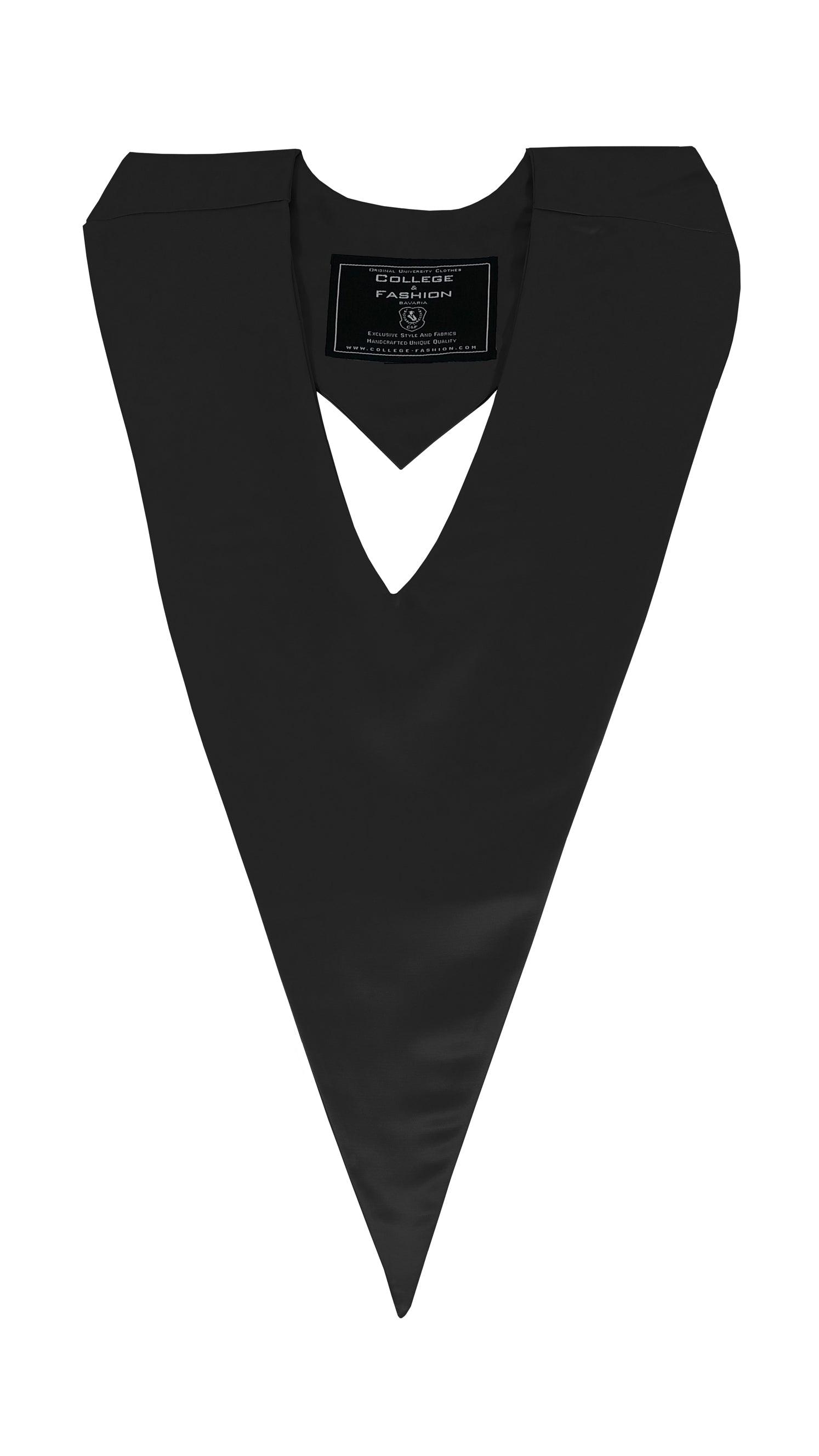 College Honor V-Stole black