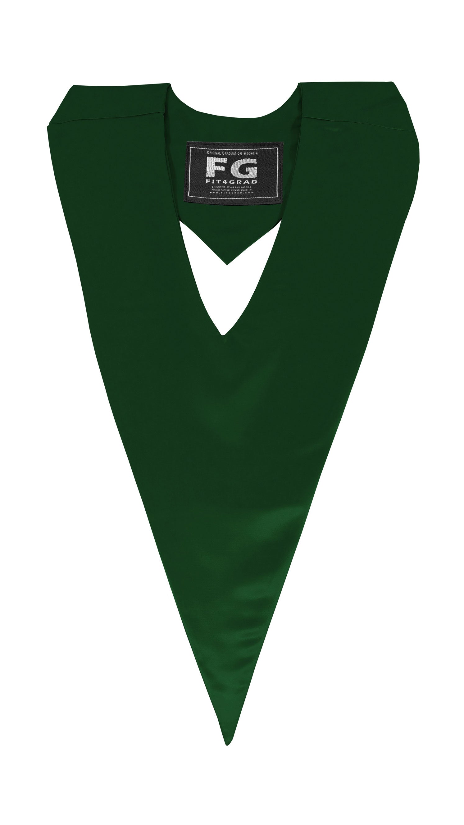 College Honor V-Stole forest green