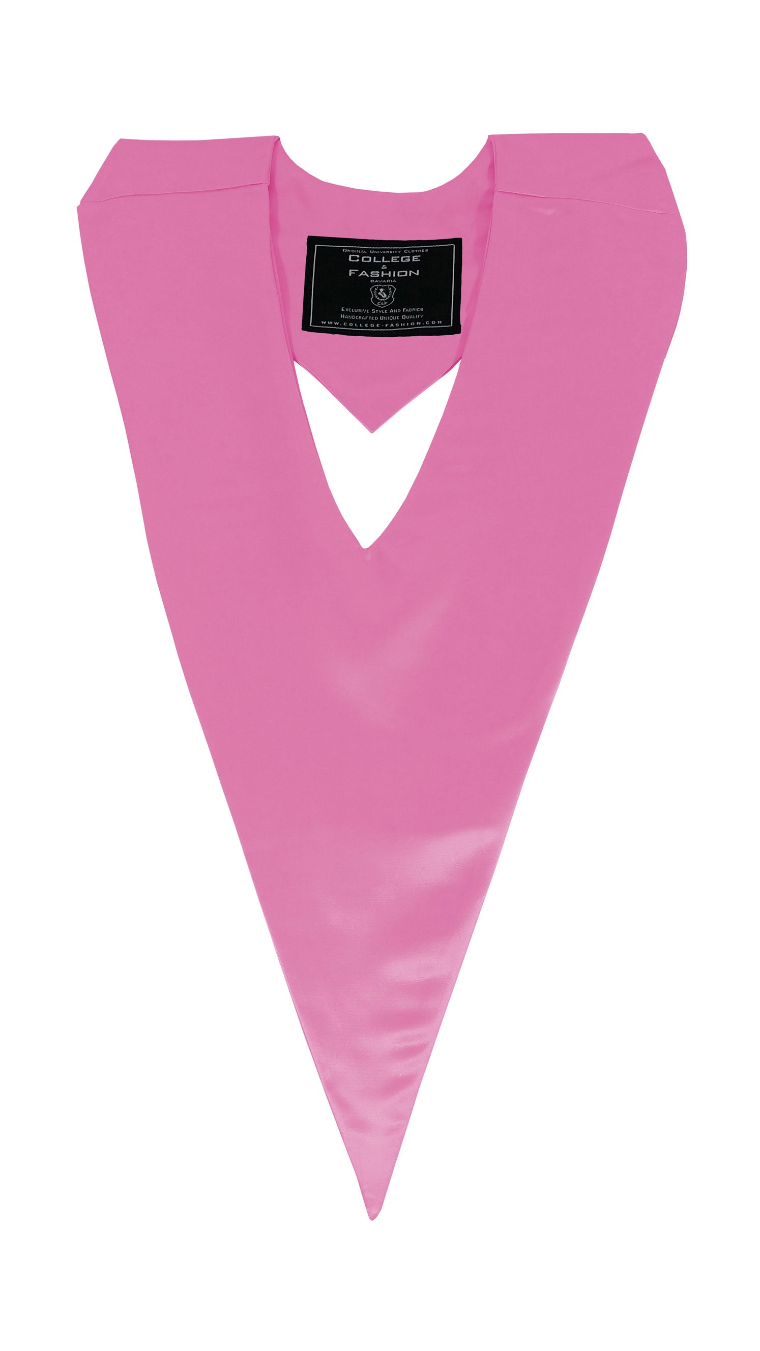 College Honor V-Stole pink