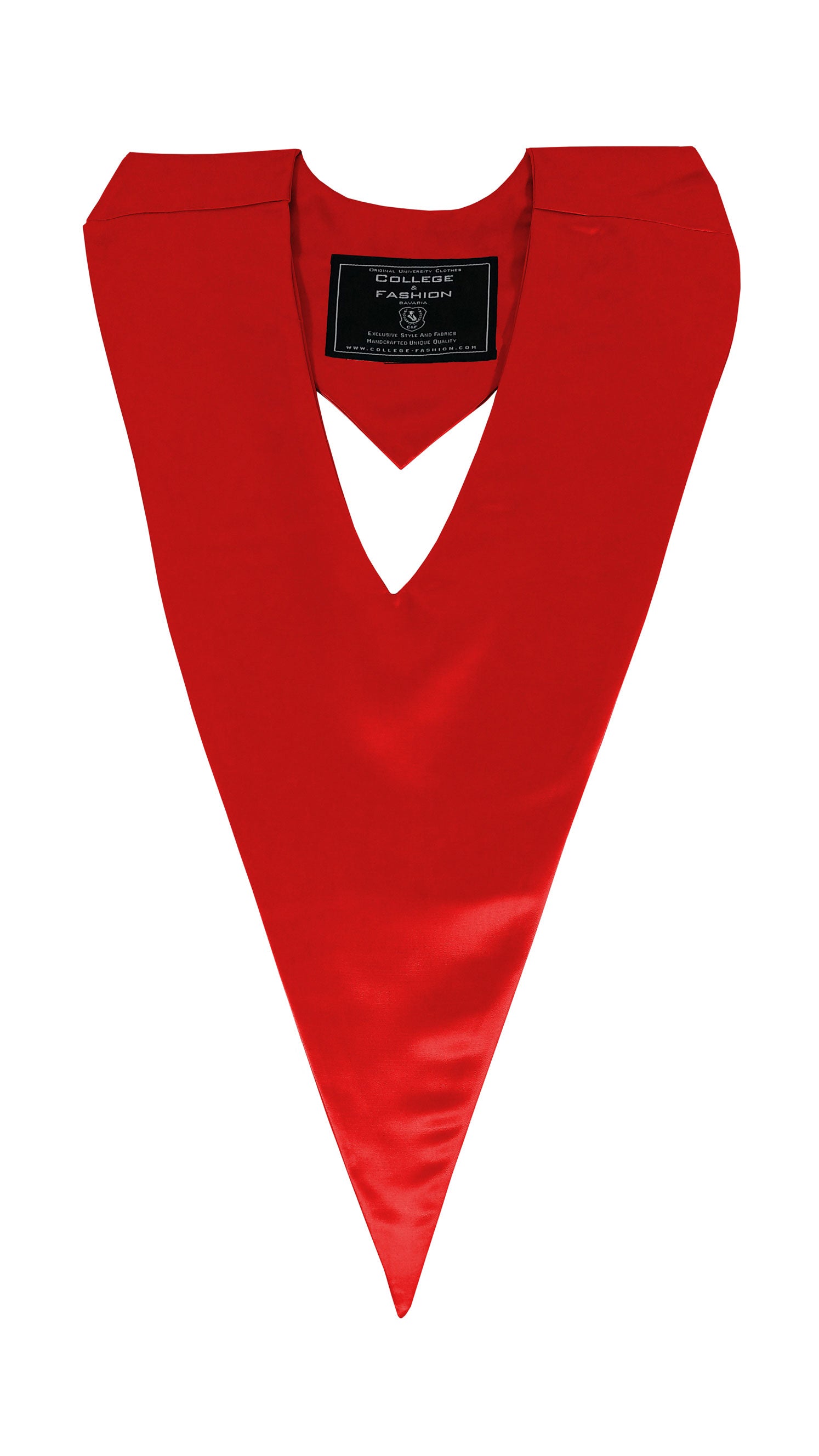 College Honor V-Stole red