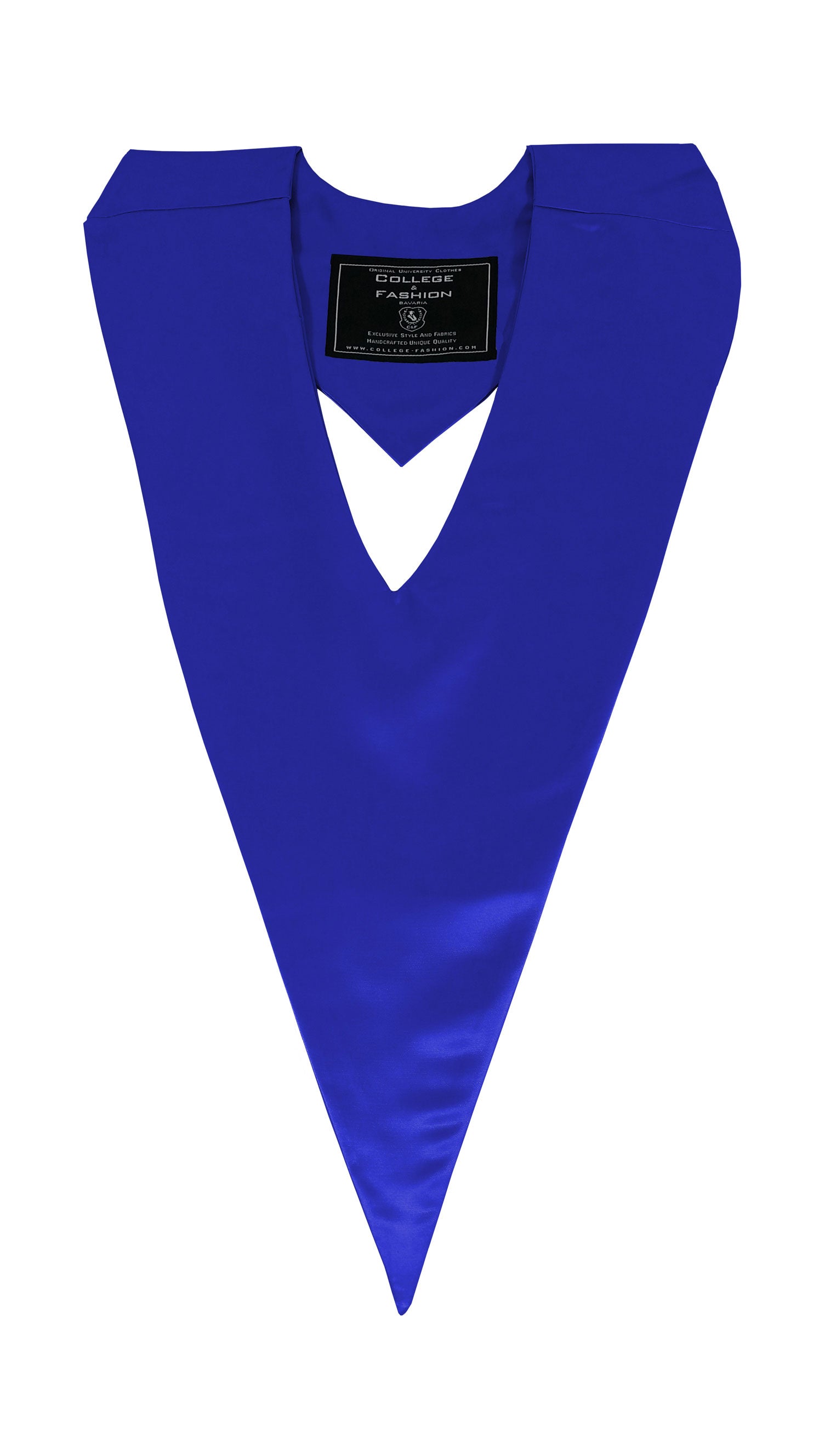 College Honor V-Stole royal blue