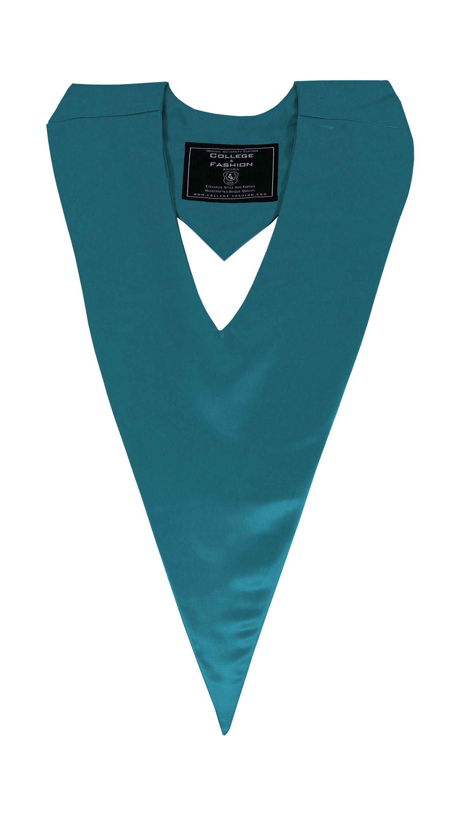 College Honor V-Stole turquoise