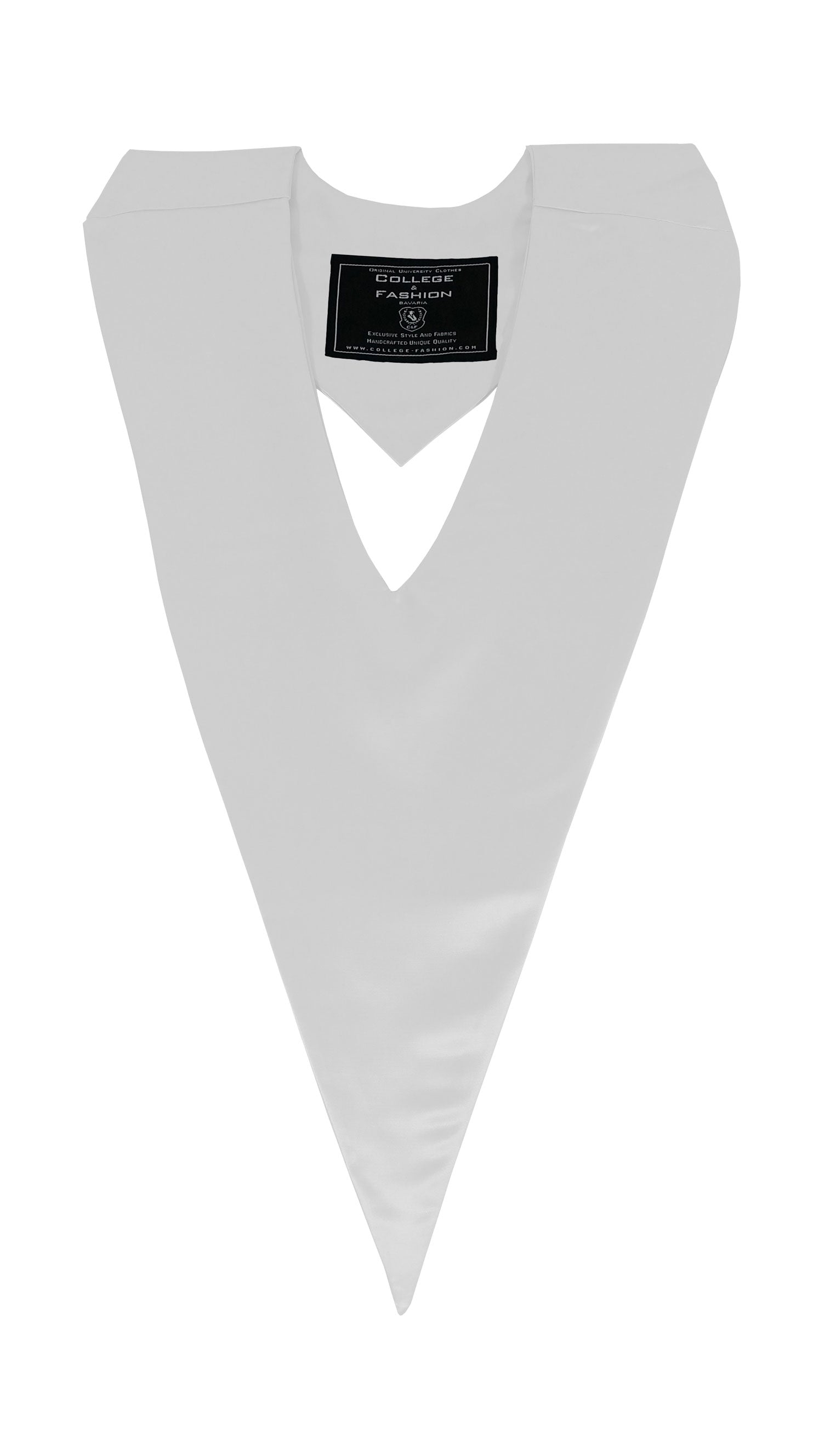College Honor V-Stole white