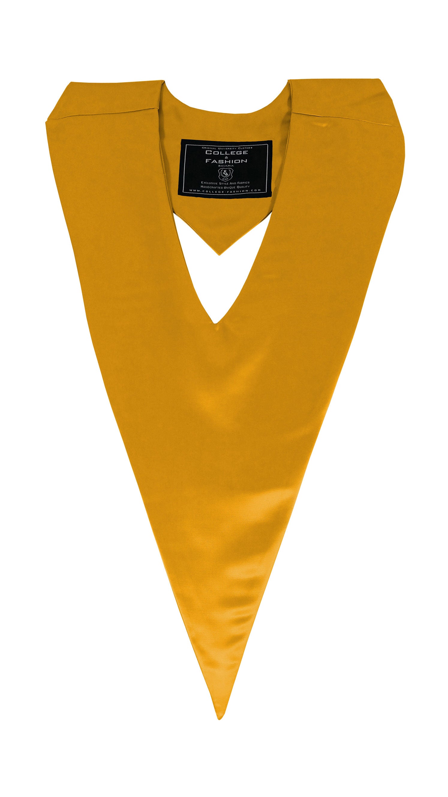 College Honor V-Stole yellow-gold