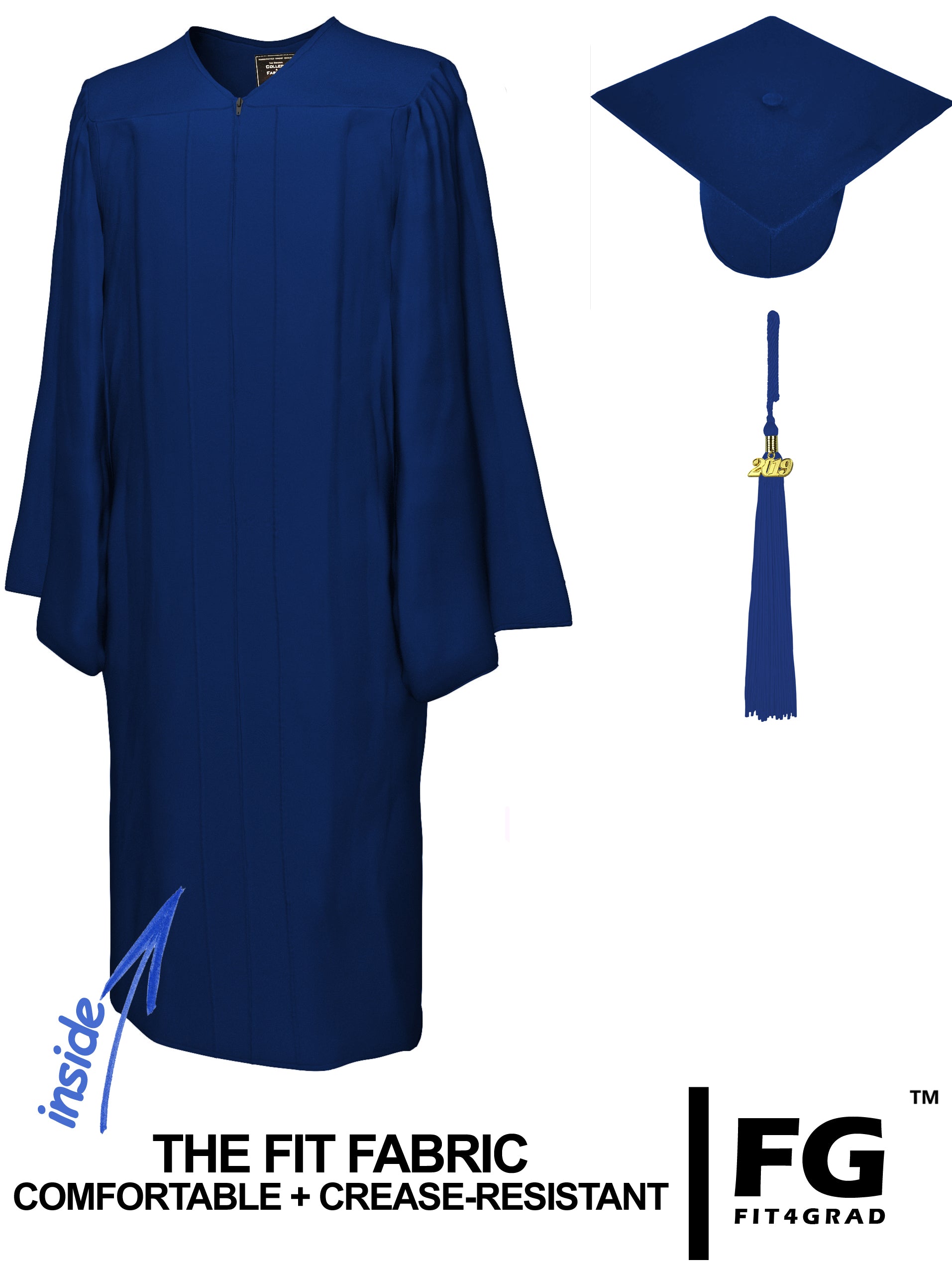 Doktorhut, Talar & Jahreszahlquaste, MATT - Produktbild 9 | COLLEGE FASHION