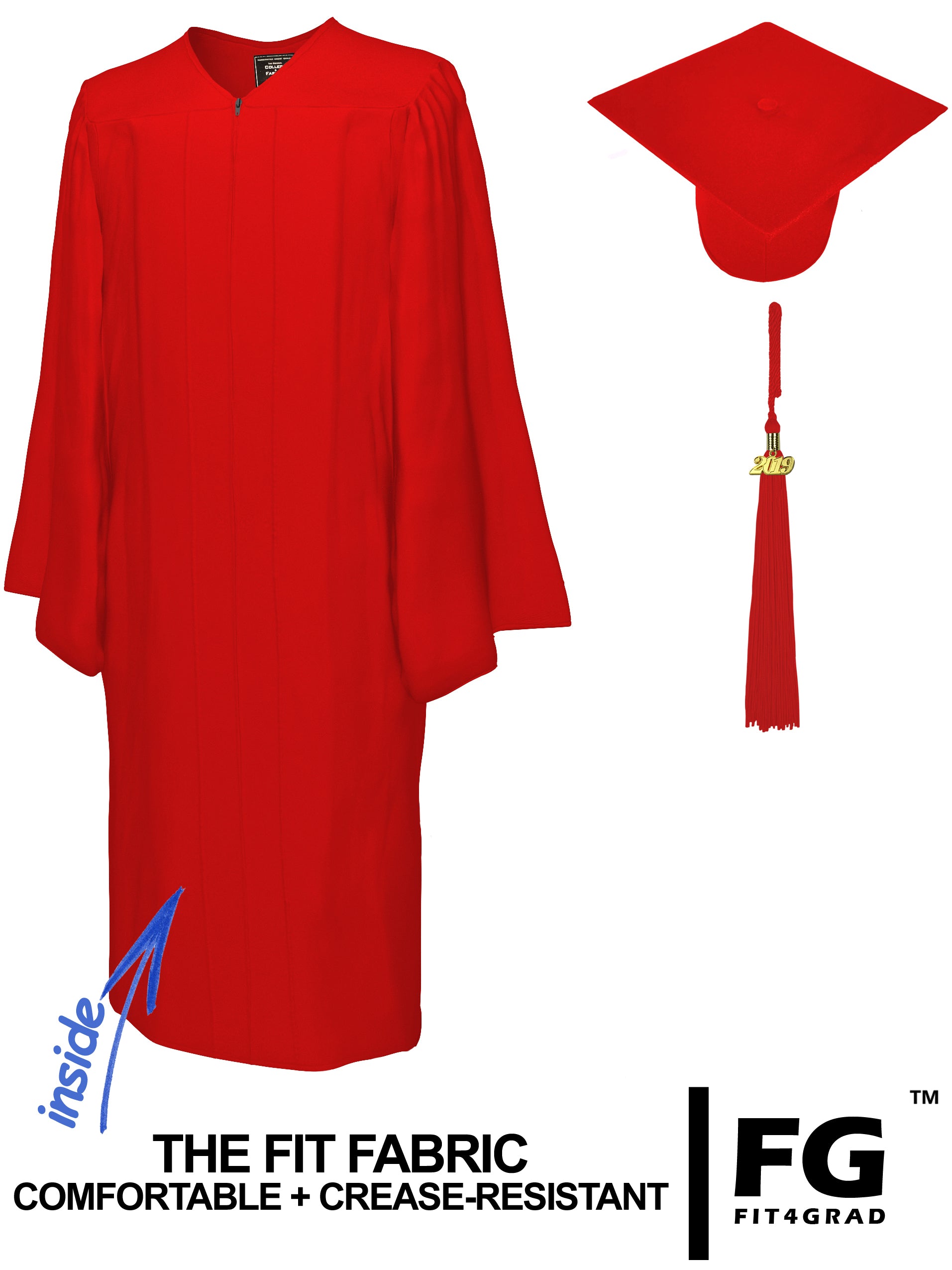 Doktorhut, Talar & Jahreszahlquaste, MATT - Produktbild 7 | COLLEGE FASHION
