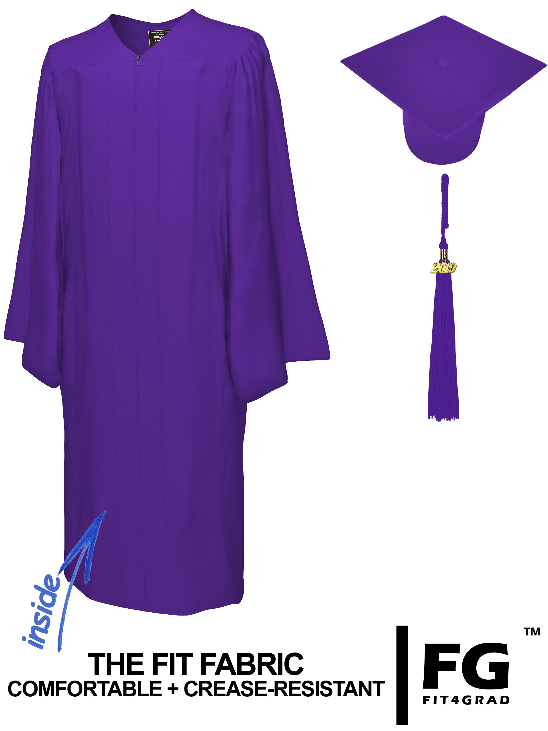 Doktorhut, Talar & Jahreszahlquaste, MATT - Produktbild 12 | COLLEGE FASHION