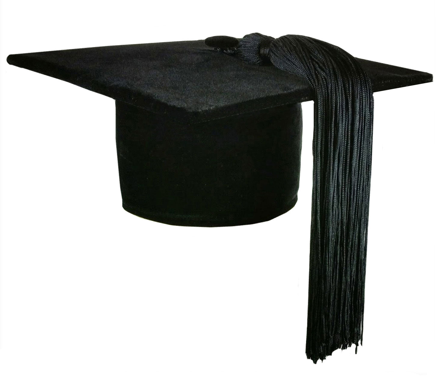 Doktorhut Aus Samt Mit Edelquaste - Hauptansicht | COLLEGE FASHION