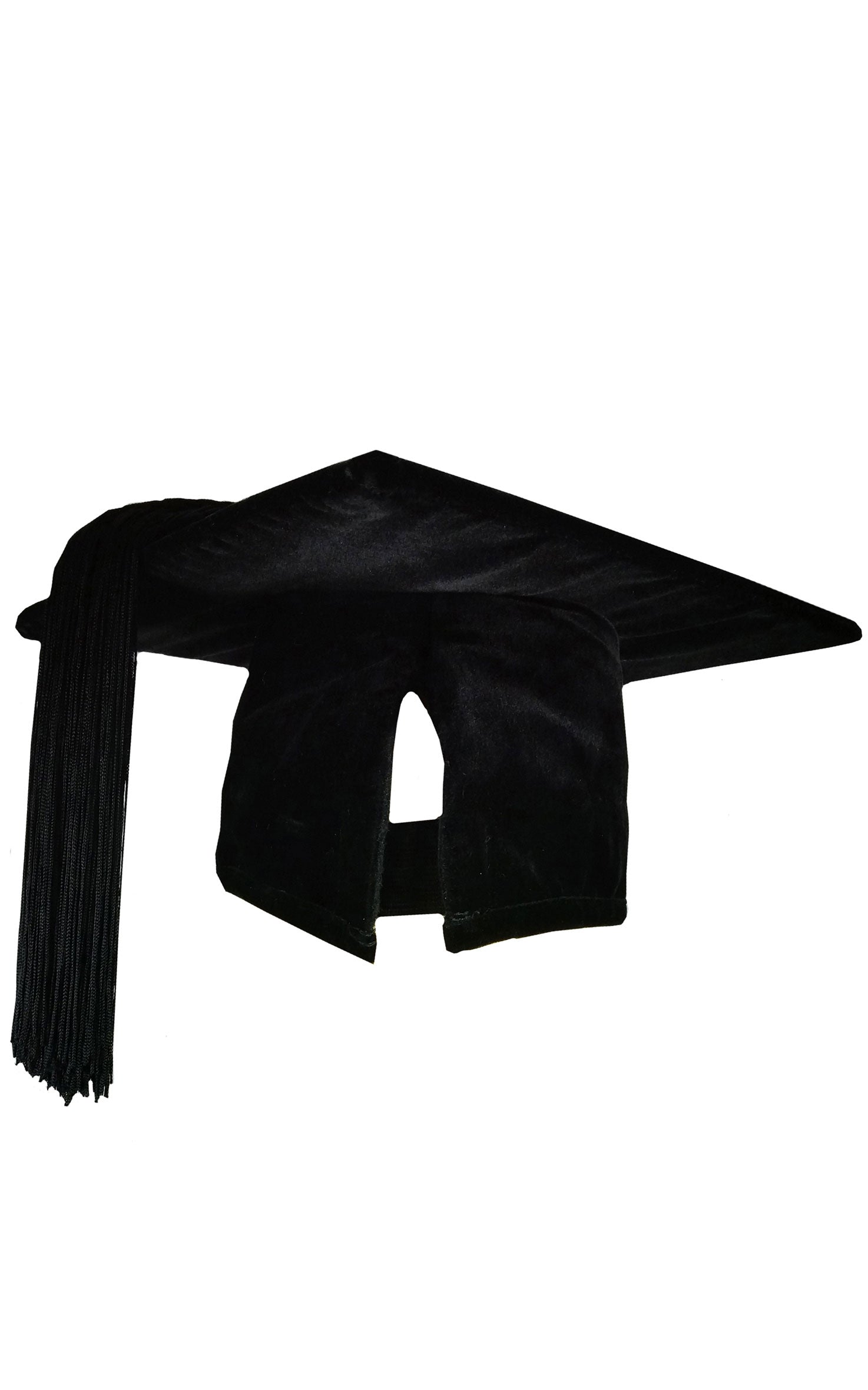 Doktorhut Aus Samt Mit Edelquaste - Detailansicht | COLLEGE FASHION