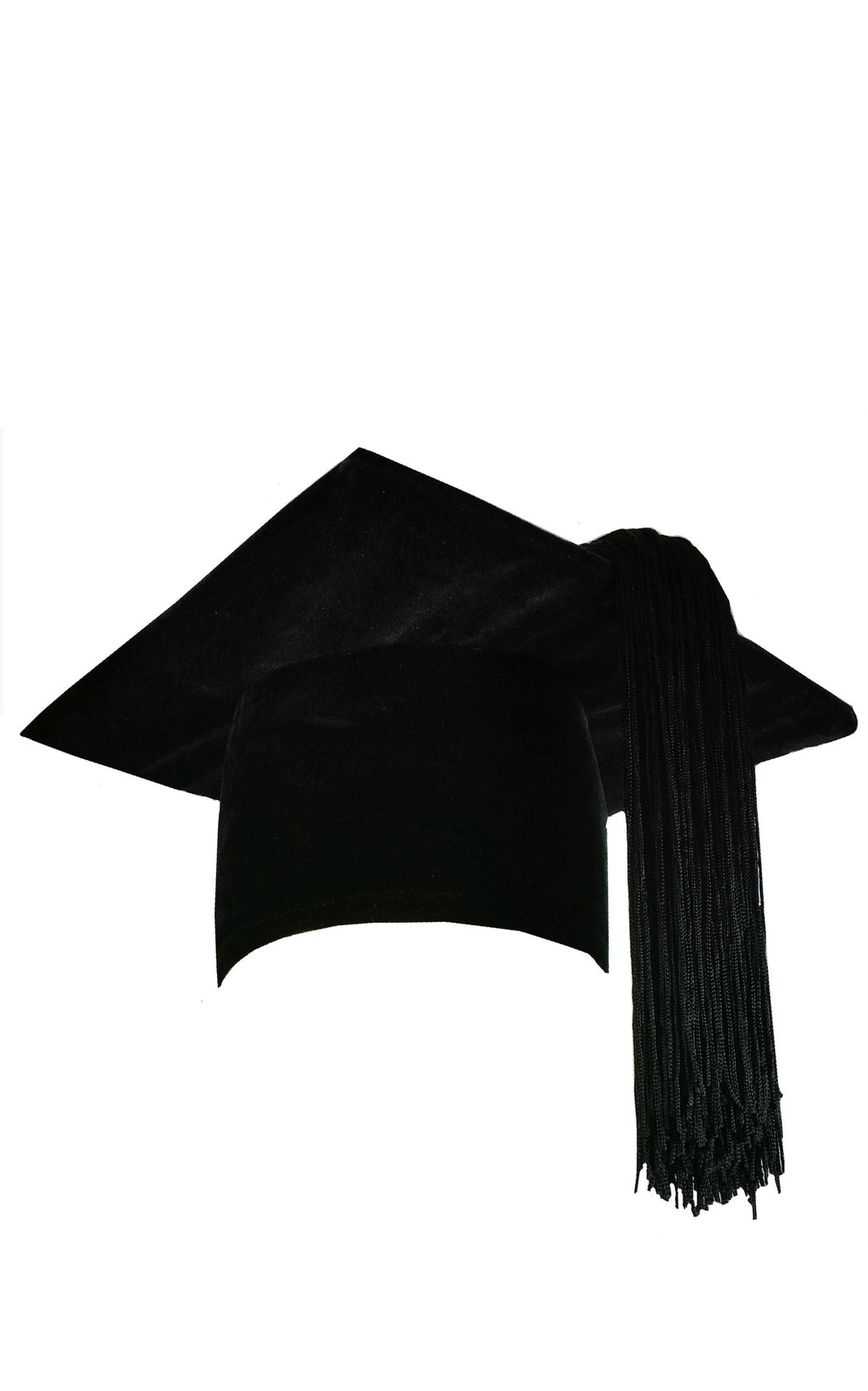 Doktorhut Aus Samt Mit Edelquaste - Seitenansicht | COLLEGE FASHION