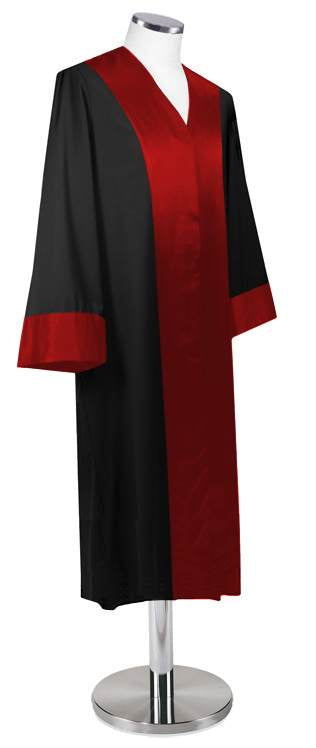 Professor Talar roter Atlasbesatz